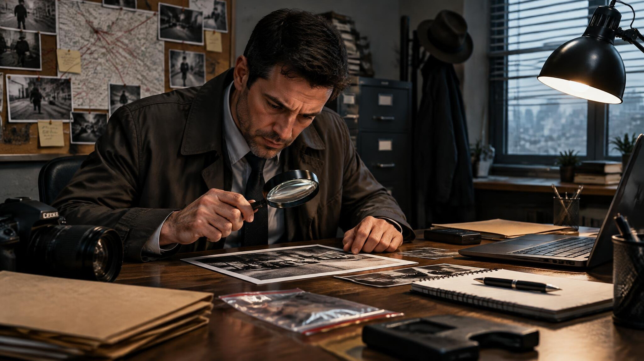 private investigator office